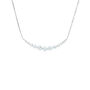 Collana Amélie Oro Bianco Topazio