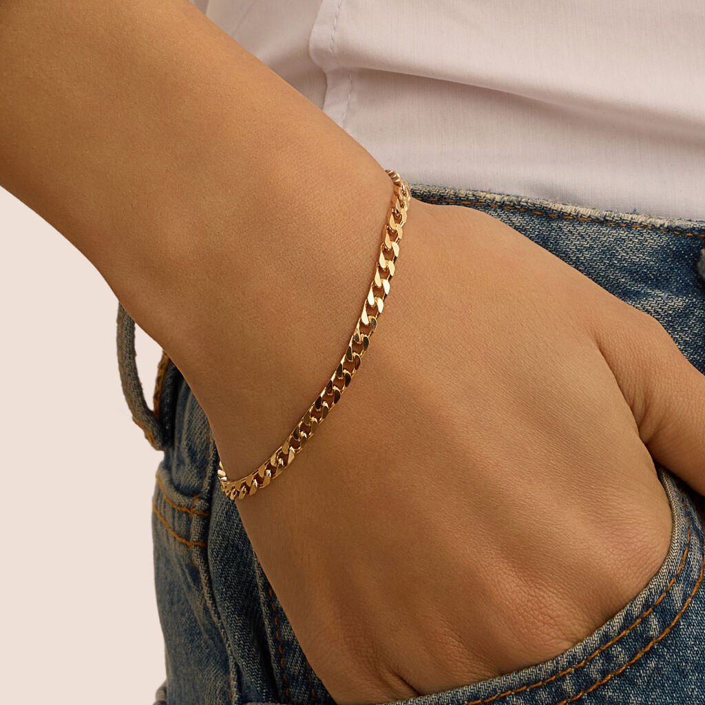 Bracciale Catena Golden Dream Placcato Oro Giallo