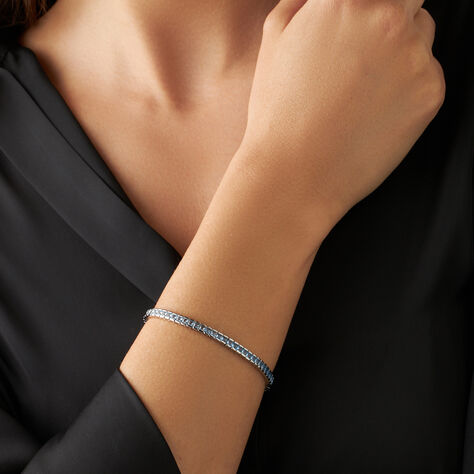 Bracciale Tennis Silver Rainbow Argento Rodiato Cubic Zirconia - Bracciali Tennis Donna | Stroili