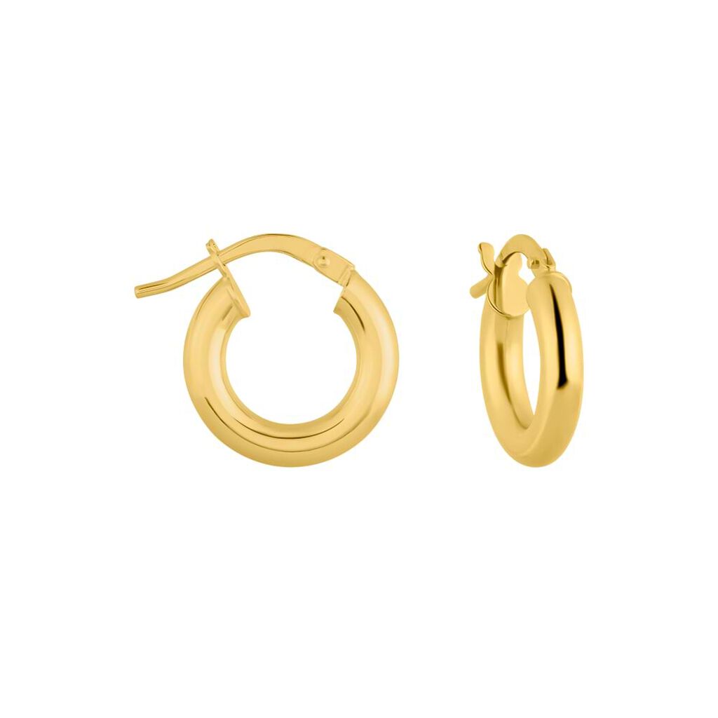 Orecchini A Cerchio Toujours Oro Giallo - Orecchini a Cerchio Donna | Stroili
