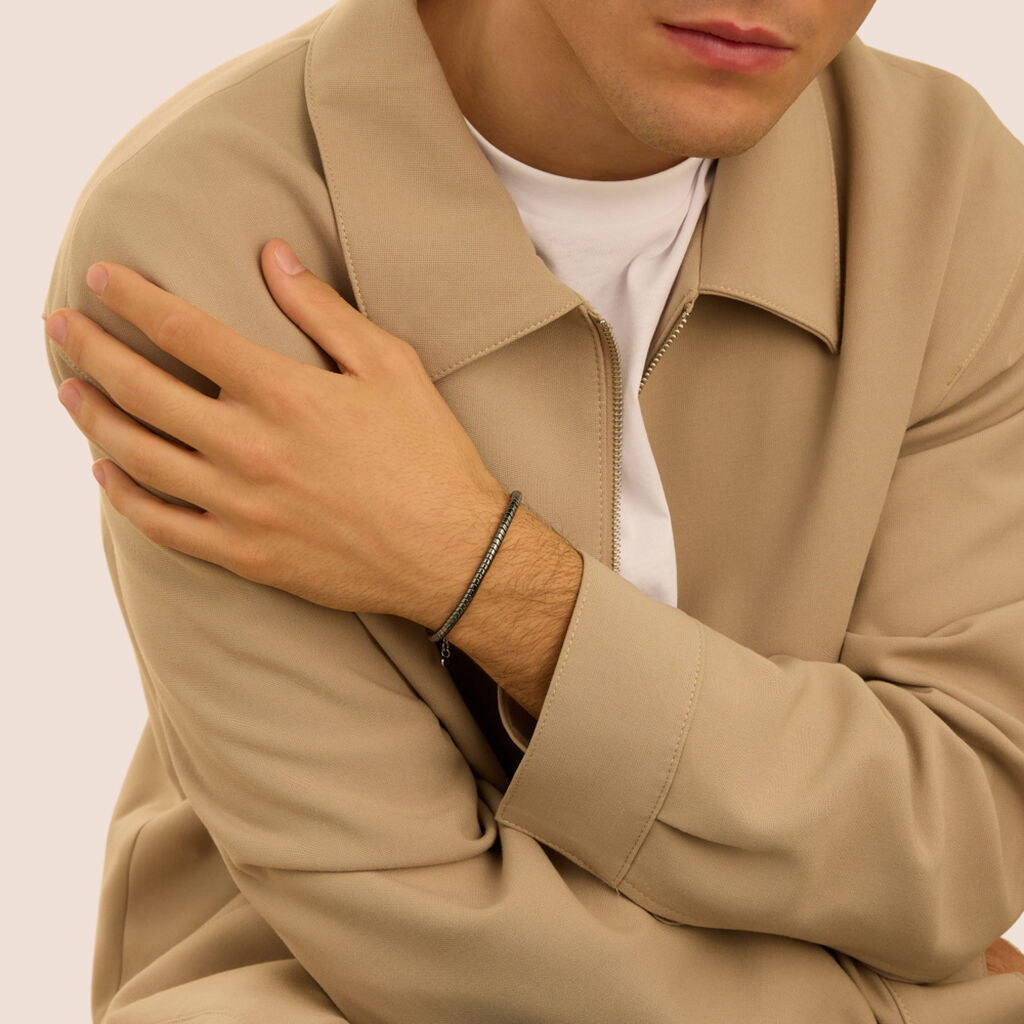 Bracciale Man Code Acciaio