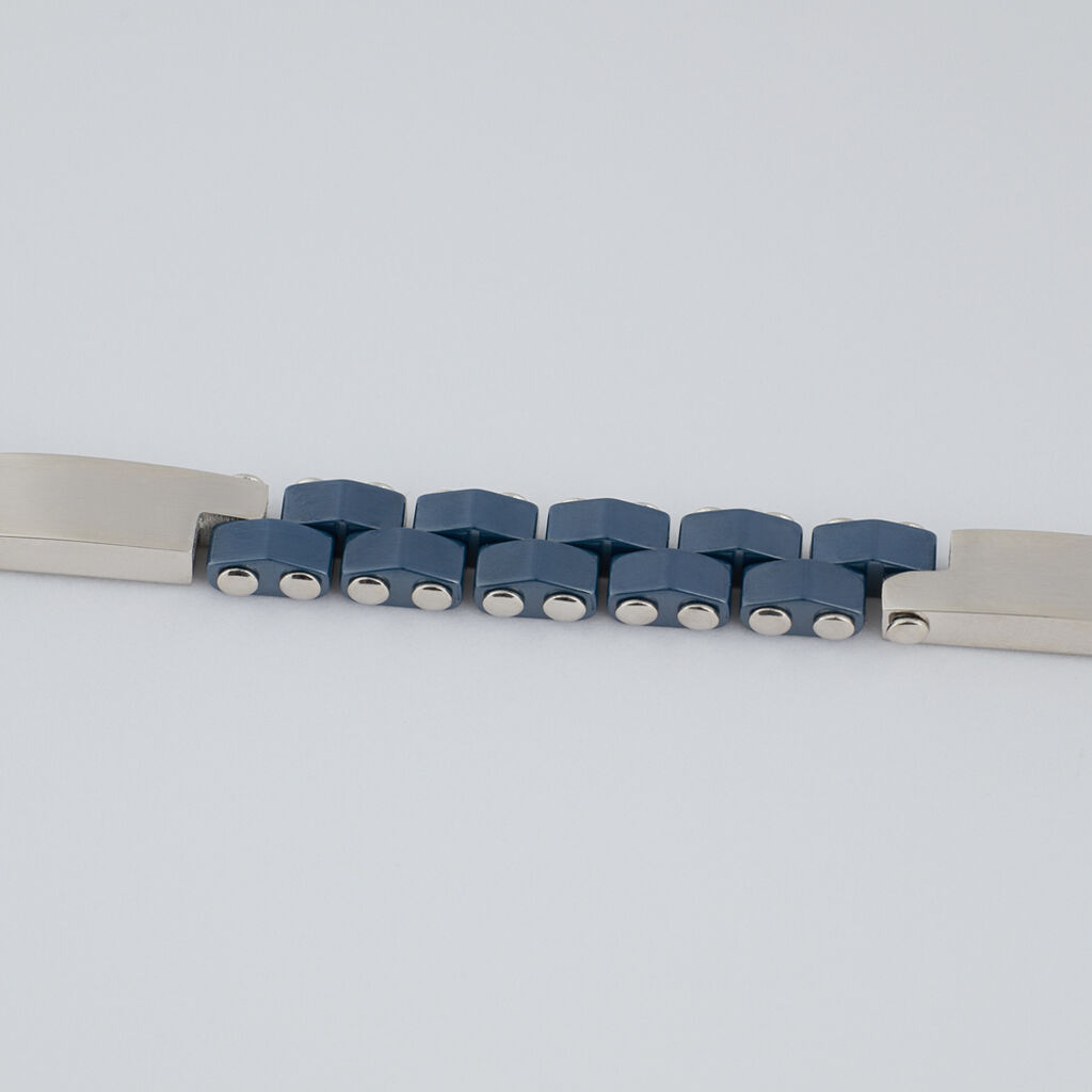 Bracciale Man Code Acciaio Bicolore