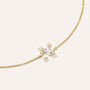 Bracciale Silver Glow Argento Dorato Cubic Zirconia