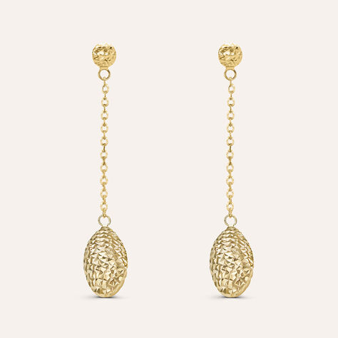 Orecchini Pendenti Golden Lover Oro Giallo - Orecchini Pendenti Donna | Stroili