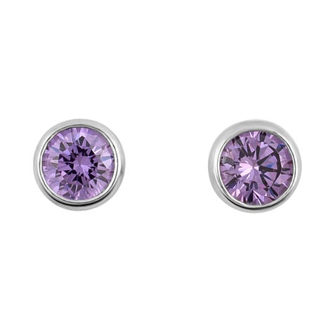 Orecchini Lobo Punto Luce Silver Rainbow Argento Rodiato Cubic Zirconia - Orecchini a Lobo Donna | Stroili