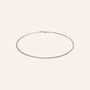 Cavigliera Tennis Silver Rainbow Argento Rodiato Cubic Zirconia