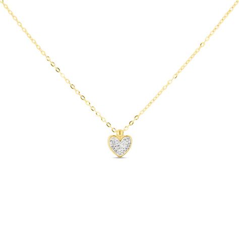 Collana Crystal Gold Oro Giallo Cristallo - Collane Donna | Stroili