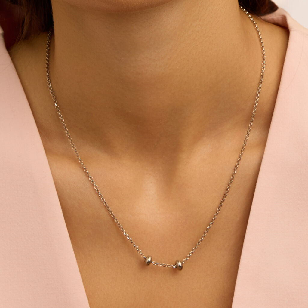 Pendente Love Beats Argento Rodiato