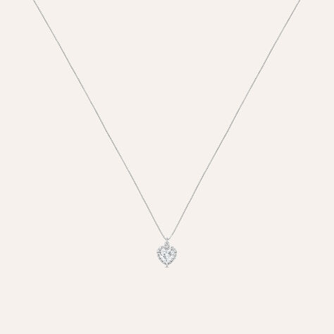 Collana Punto Luce Claire Oro Bianco Cubic Zirconia - Collane Punto Luce Donna | Stroili