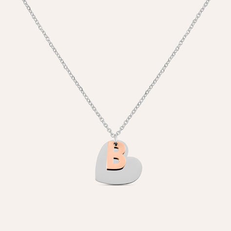 Collana Lady Chic Acciaio Bicolore Bianco / Rosa - Collane Donna | Stroili