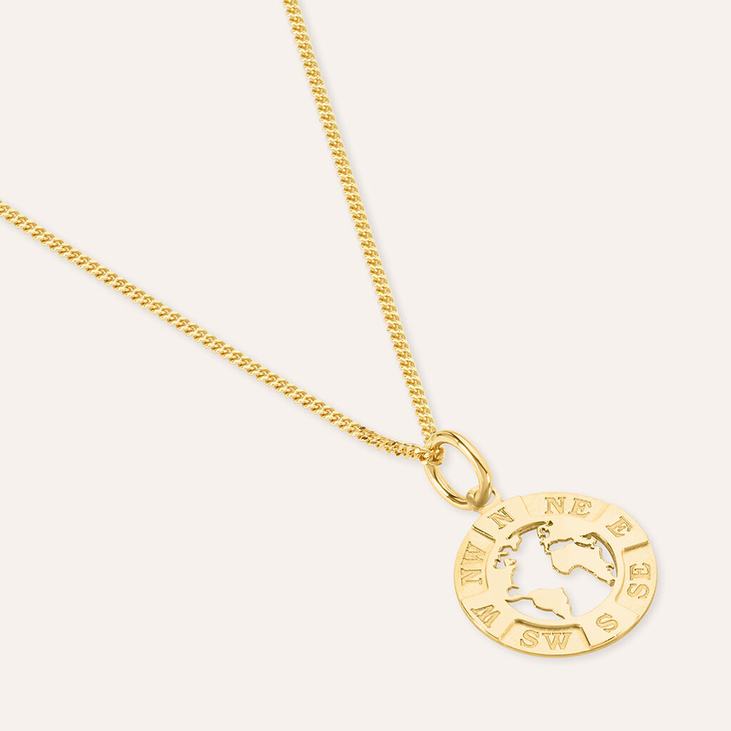 Pendente Oro Uomo Oro Giallo