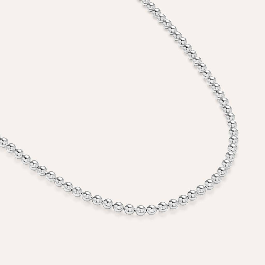 Catena Gentleman Argento Rodiato