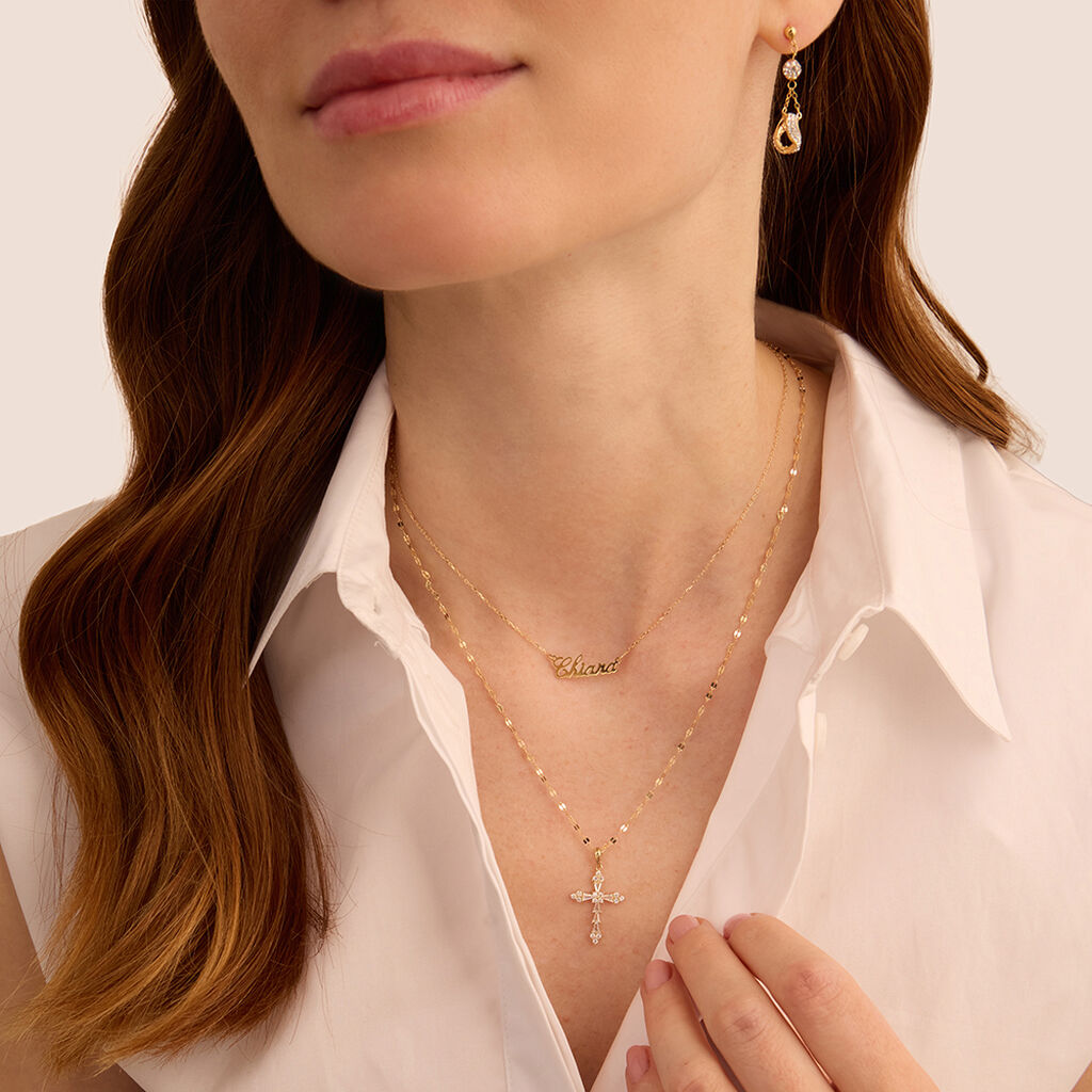 Collana Chiara Gold Names Oro Giallo