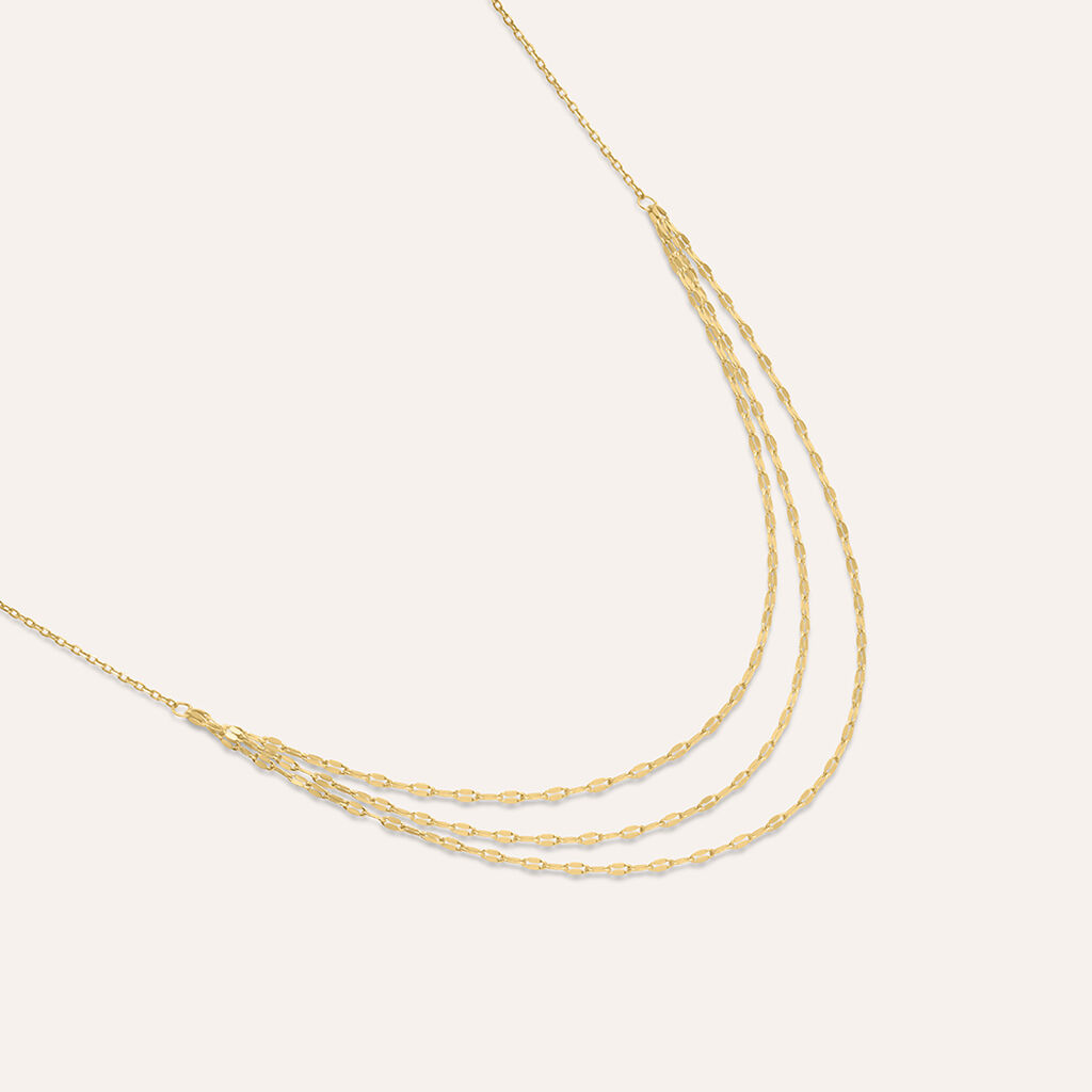 Collana Beverly Oro Giallo - Collane Donna | Stroili