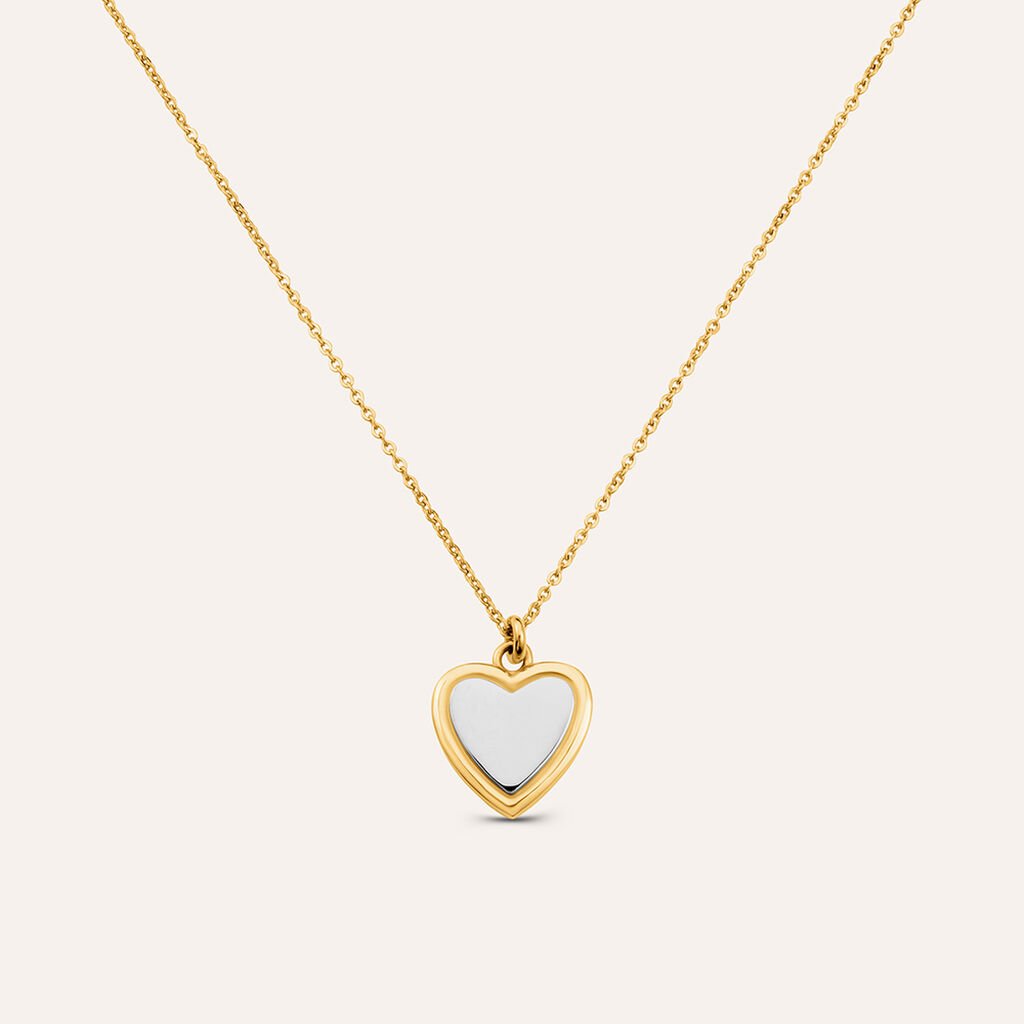 Collana Radiance Acciaio Bicolore