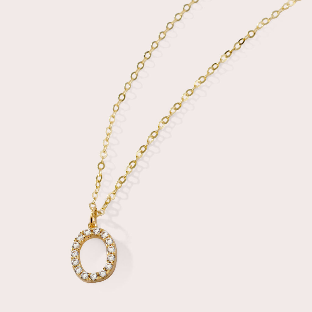 Collana Claire Oro Giallo Cubic Zirconia - Collane Donna | Stroili