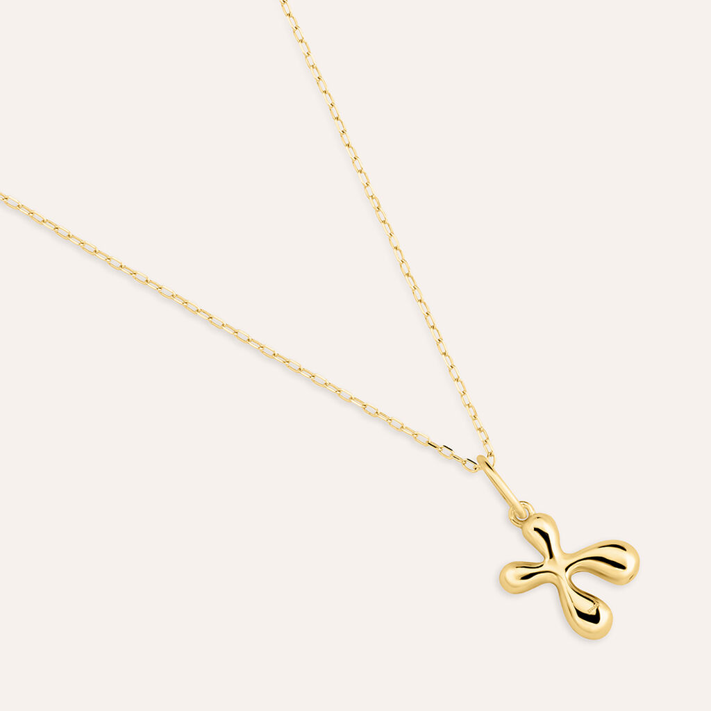 Pendente Love Beats Argento Dorato
