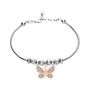 Pendente Love Beats Argento Rosa