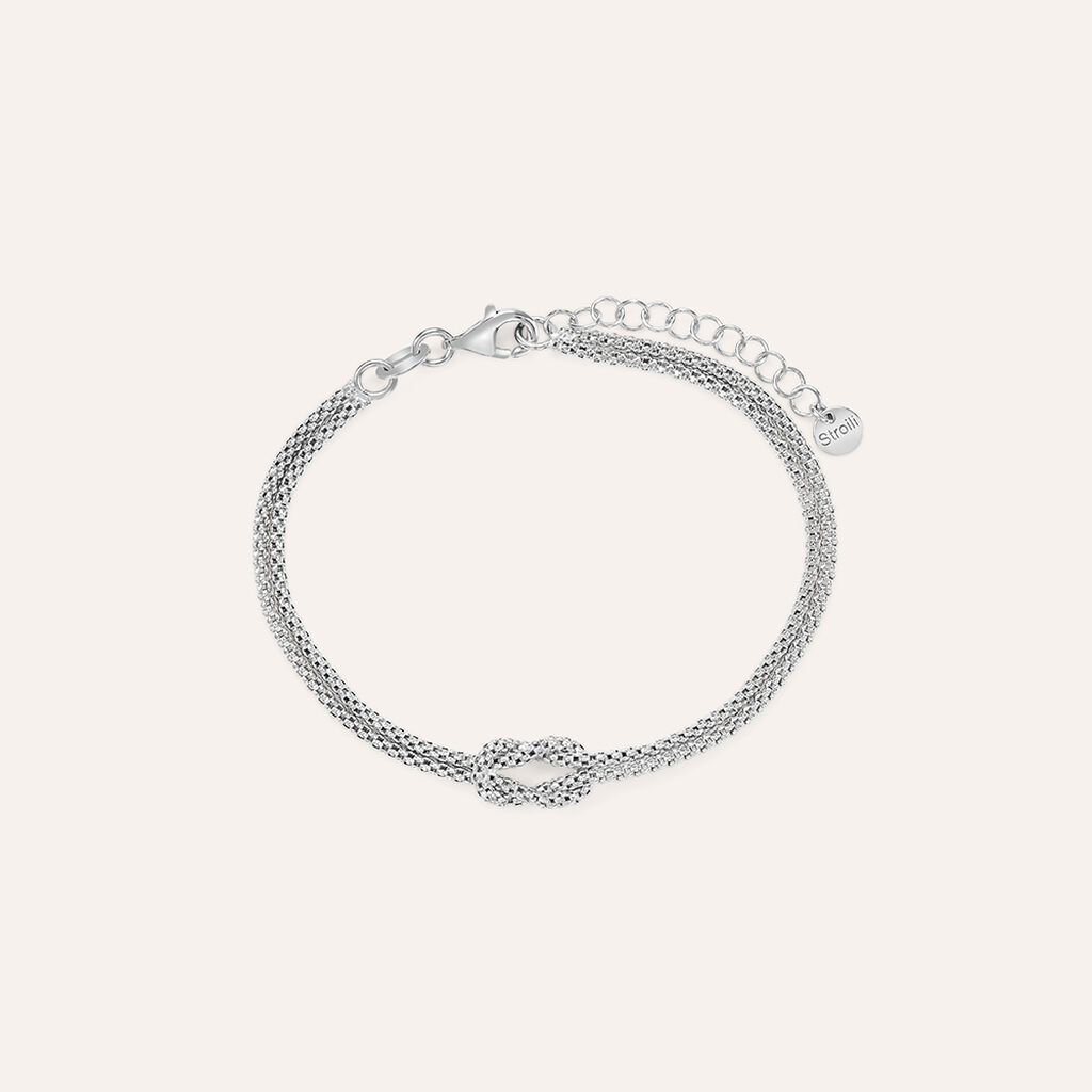 Bracciale Silver Collection Argento Rodiato