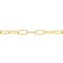 Catena Lady Code Acciaio Dorato Cristallo