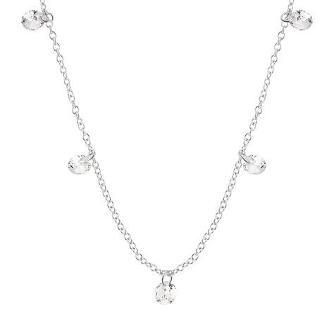 Collana Silver Elegance Argento Rodiato Cubic Zirconia - Collane Donna | Stroili