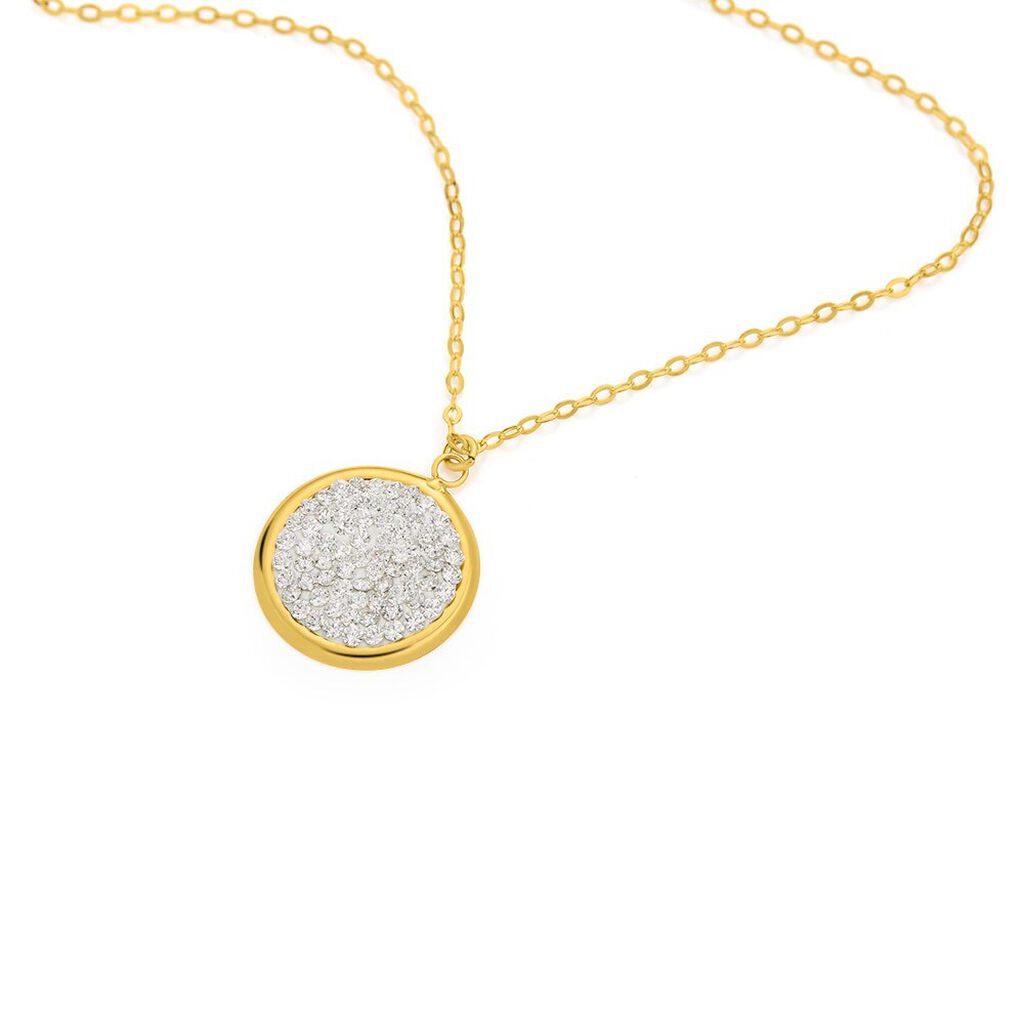 Collana Christelle Oro Giallo Cristallo - Collane Donna | Stroili