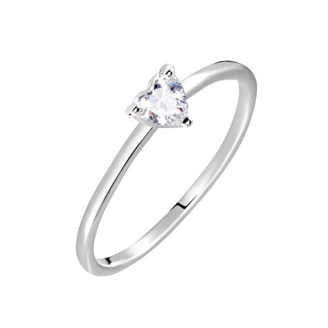 Anello Silver Elegance Argento Rodiato Cubic Zirconia - Anelli con Pietre Donna | Stroili