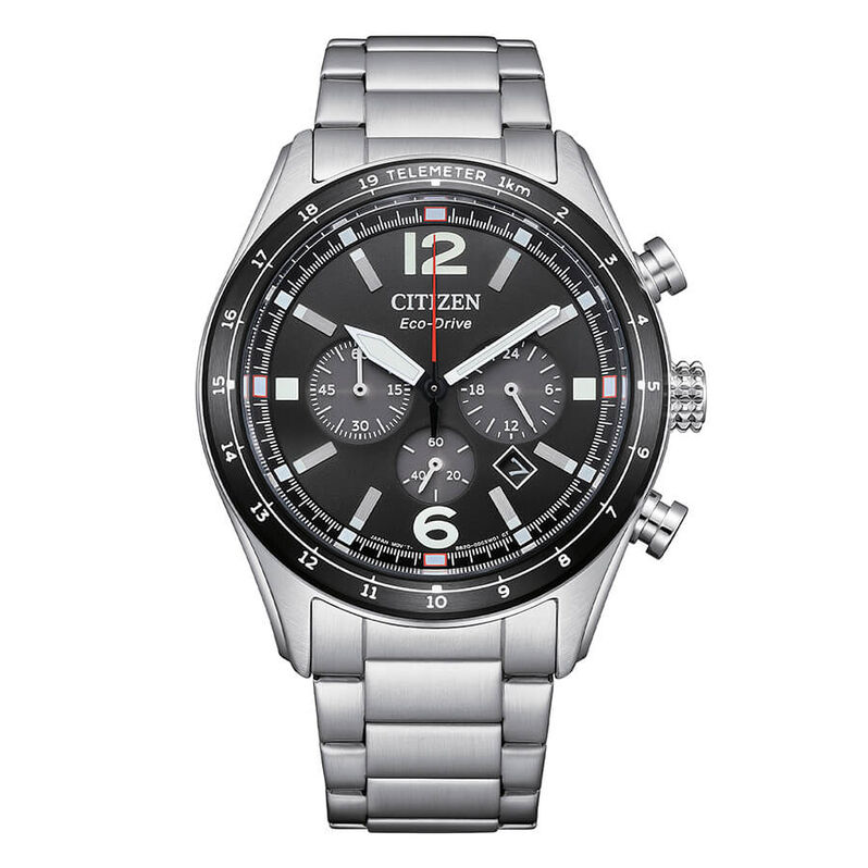 Orologio Eco Drive Citizen Ore Felici Ca4654-55e - Orologi con Datario Uomo | Stroili