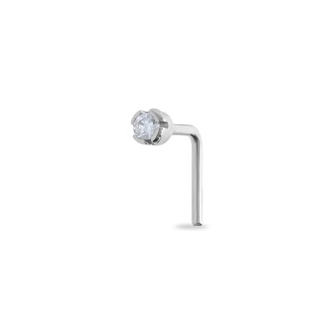 Piercing Naso Punto Luce Bon Ton Oro Bianco Diamante - Piercing Naso Donna | Stroili