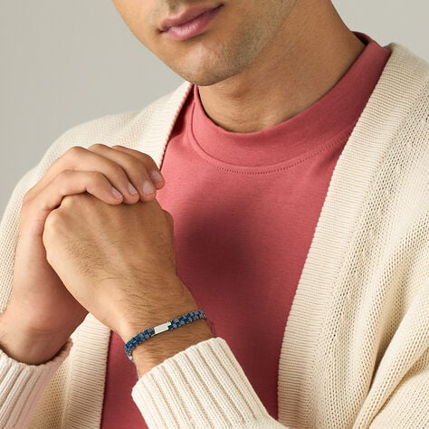 Bracciale Man Code Acciaio Bicolore - Bracciali Uomo | Stroili