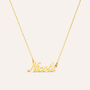 Collana Nicole Gold Names Oro Giallo