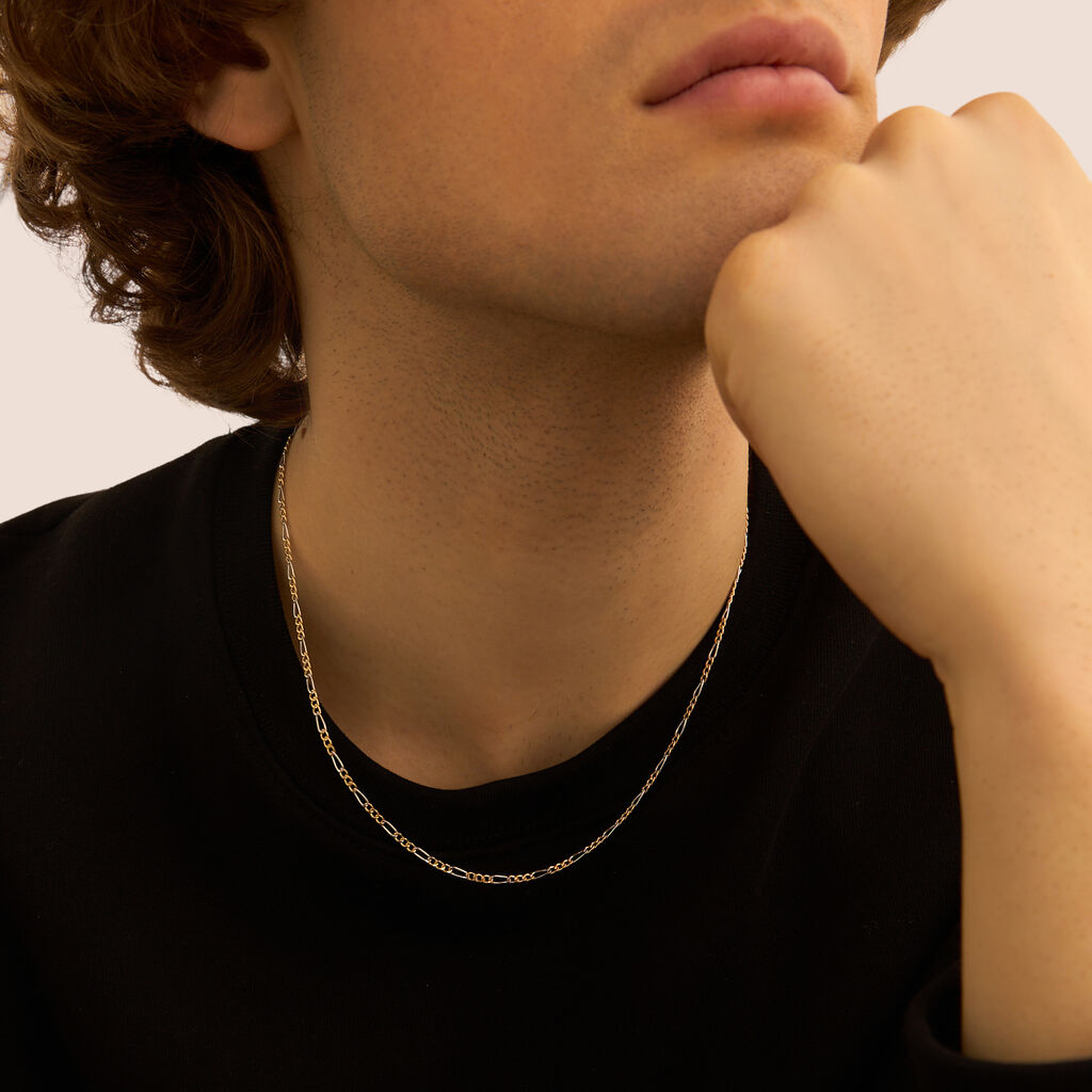 Catena L'homme Or Oro Bicolore