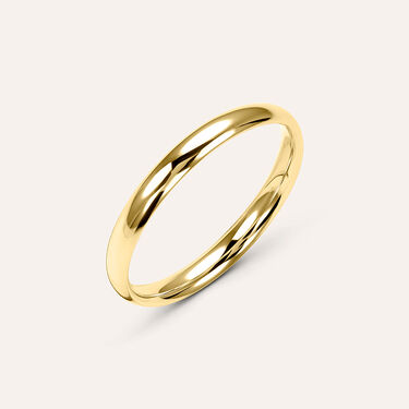 Fede Comoda Leggera 2.5 mm Oro Giallo