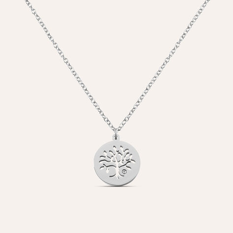 Collana Lady Chic Acciaio Cristallo - Collane Donna | Stroili