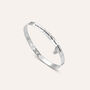 Bangle Sunrise Acciaio Cristallo
