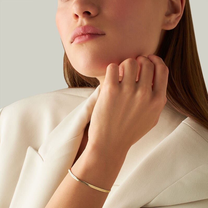 Bracciale Catena Colette Oro Giallo - Bracciali Donna | Stroili