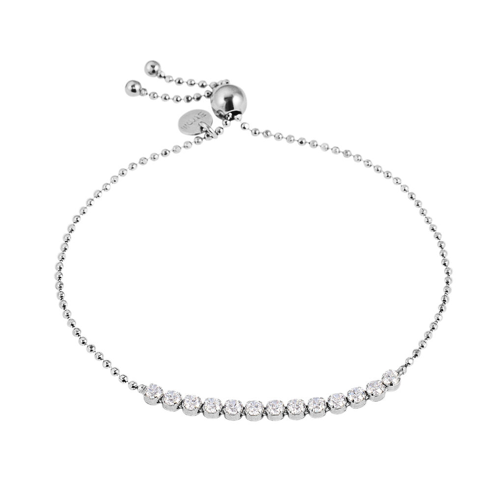 Bracciale Tennis Silver Elegance Argento Rodiato Cubic Zirconia - Bracciali Tennis Donna | Stroili