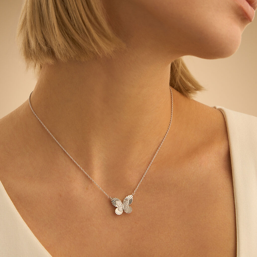 Collana Silver Moments Argento Rodiato Cubic Zirconia - Collane Donna | Stroili
