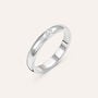 Fede Classica 3.1 mm Oro Bianco Diamante