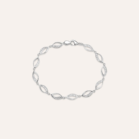 Bracciale Silver Shine Argento Rodiato Cubic Zirconia - Bracciali Love Donna | Stroili
