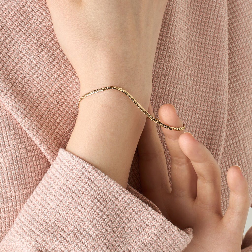 Bracciale Catena Colette Oro Giallo - Bracciali Donna | Stroili