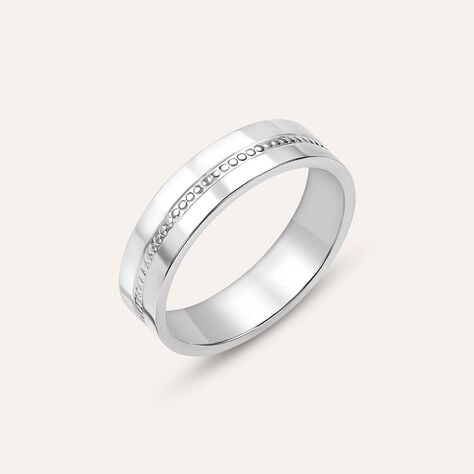 Anello Fedina Silver Collection Argento Rodiato - Fedine Unisex | Stroili