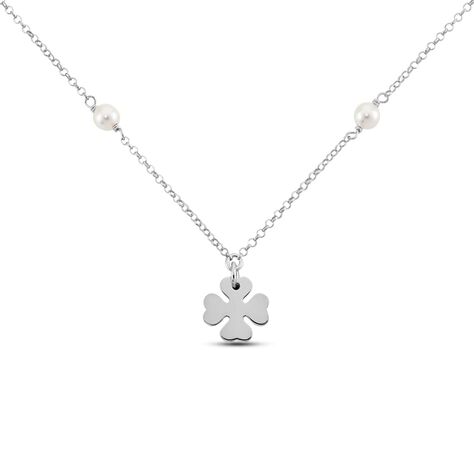 Collana Silver Pearls Argento Rodiato Perla sintentica - Collane Donna | Stroili