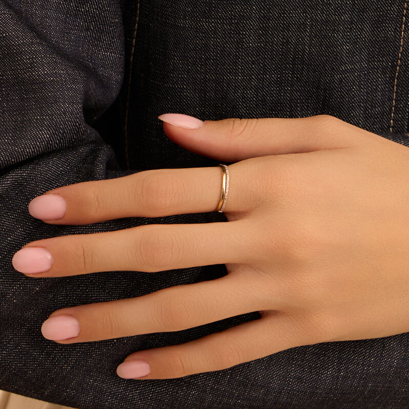 Anello Fantasia Sophia Oro Giallo Diamante - Anelli con Pietre Donna | Stroili