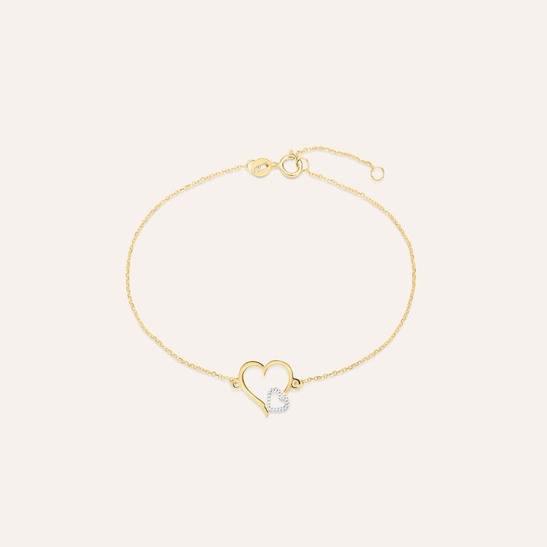Bracciale Beverly Oro Bicolore - Bracciali Amicizia Donna | Stroili