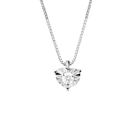 Collana Diamotion Oro Bianco Diamante - Collane Donna | Stroili