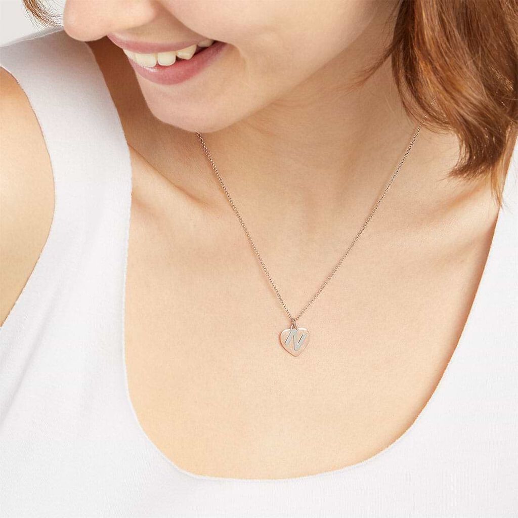 Collana Silver Collection Argento Bicolore Bianco / Rosa - Collane Donna | Stroili