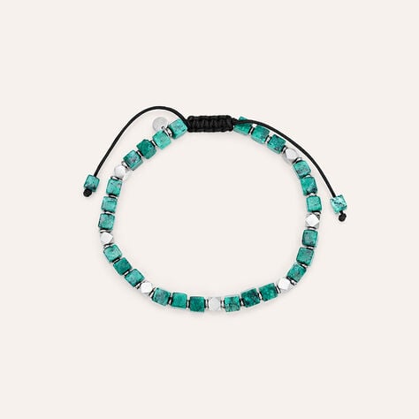 Bracciale Man Code Acciaio Turchese - Bracciali Uomo | Stroili