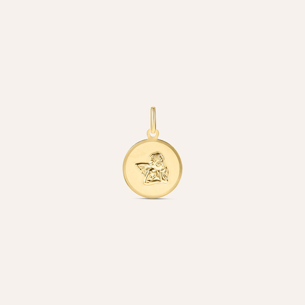 Pendente Holy Oro Giallo - Ciondoli con Incisione Unisex | Stroili