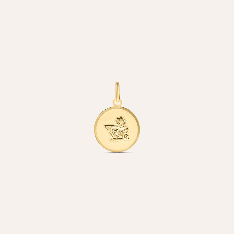 Pendente Holy Oro Giallo - Ciondoli con Incisione Unisex | Stroili
